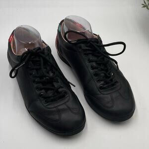 Gucci | Shoes | Gucci Men Leather Black Shoes Size 42 | Poshmark display picture 1